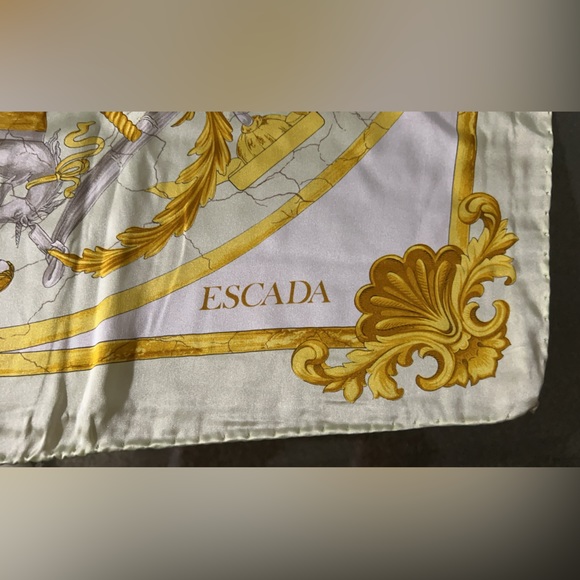 Escada Silk Scarf - Picture 3 of 9